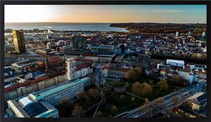Det ikoniske rådhustårn i Aarhus