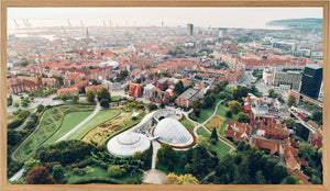 Aarhus set fra Botanisk Have