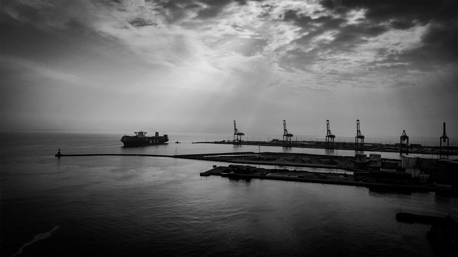 Kranerne på Aarhus havn