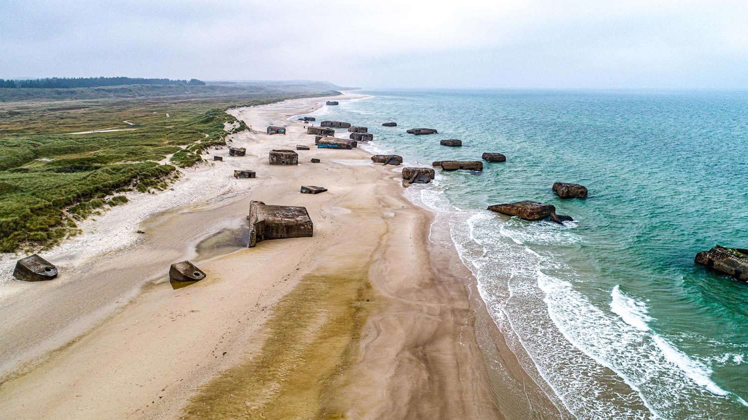 Bunkere ved Vigsø Strand 2